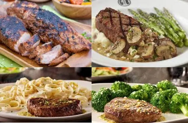 Olive Garden Menu Prices beef pork