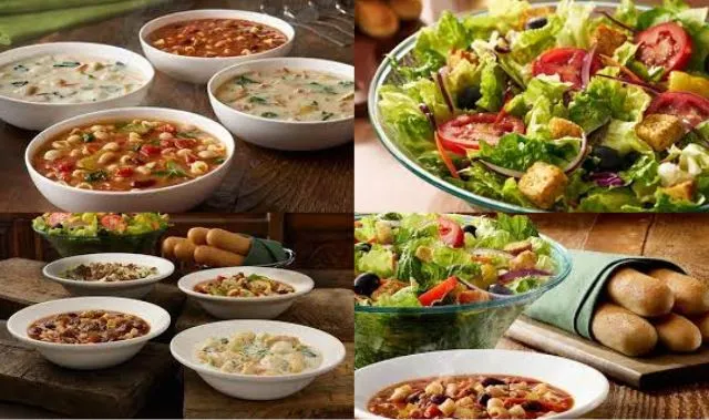 Olive Garden Menu Prices soups salads