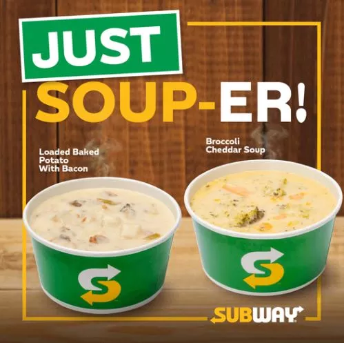 soups subway menu prices