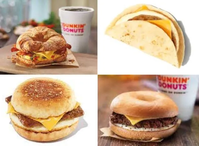 Dunkin Donuts Menu Prices Anytime Breakfast